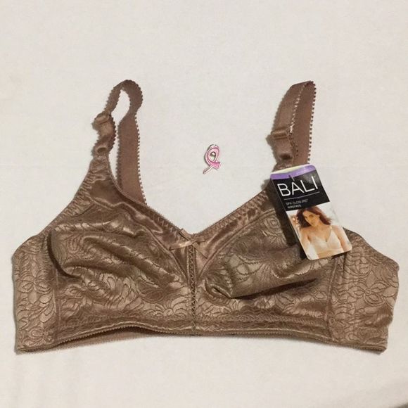 Bali Other - Bali Spa Closure Wirefree Bra Sheer Latte